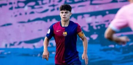 Xavi Espart, jugador del Juvenil A del Barça