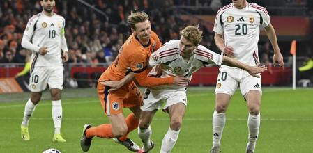 De Jong, ante Hungria