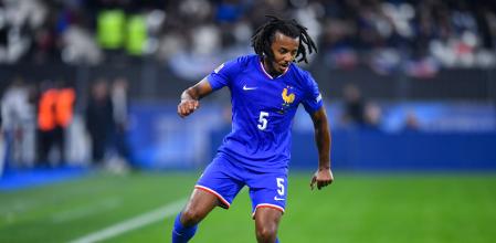 Jules Koundé, en el Francia-Israel