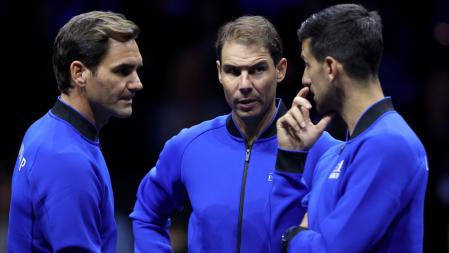 Roger Federer Rafael Nadal Novak Djokovic