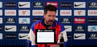 El entrenador del Atlético de Madrid, Diego Pablo Simeone, confesó que