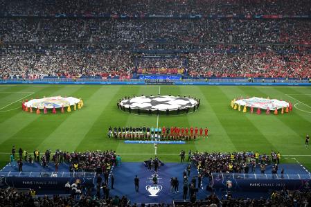 Real Madrid y Liverpool disputaron la última final de la Champions League en París