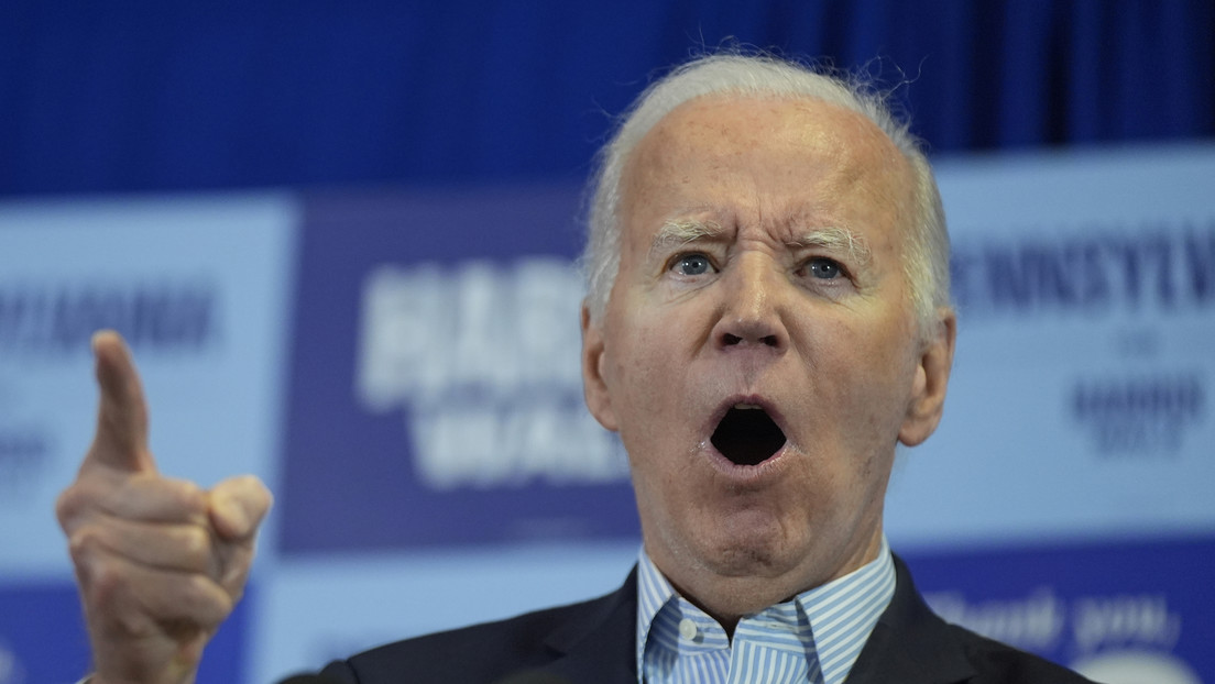 A Biden le gustaría "darle una palmada en el trasero" a alguien como Trump