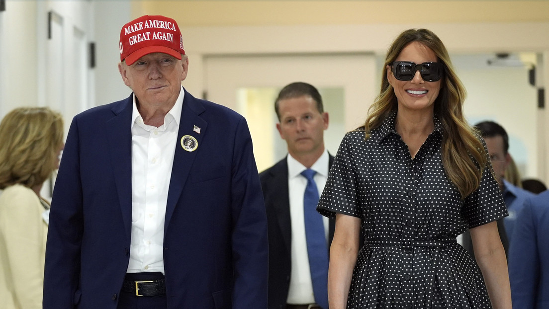 "Me siento muy seguro": Donald Trump vota en las elecciones en Florida