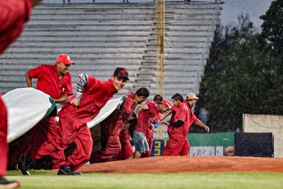 Pospuesto por mal tiempo el Caribes-Cardenales en Barquisimeto