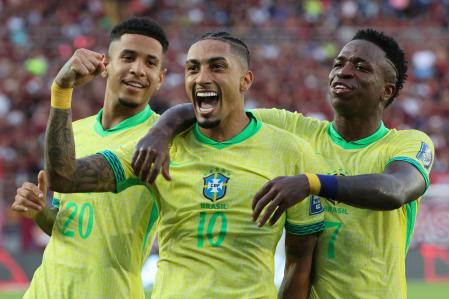 El delantero del Barça avanzó a la selección 'canarinha' en su partido ante la 'vinotinto'