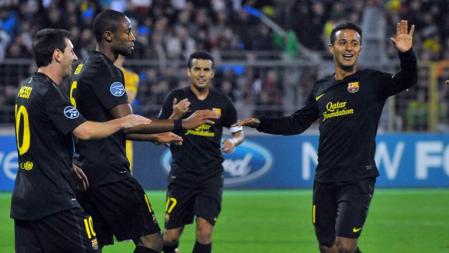 Desde 2011 que el Barça no metía cinco goles como visitante en Champions