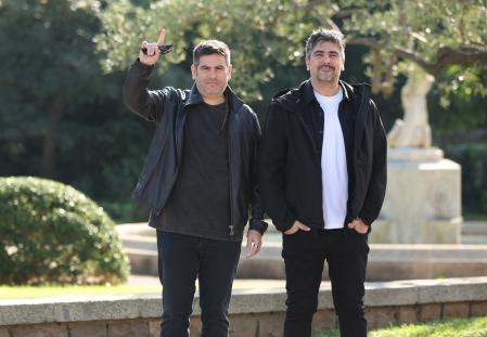 José y David Muñoz en la previa de los Premios Ondas 2024.