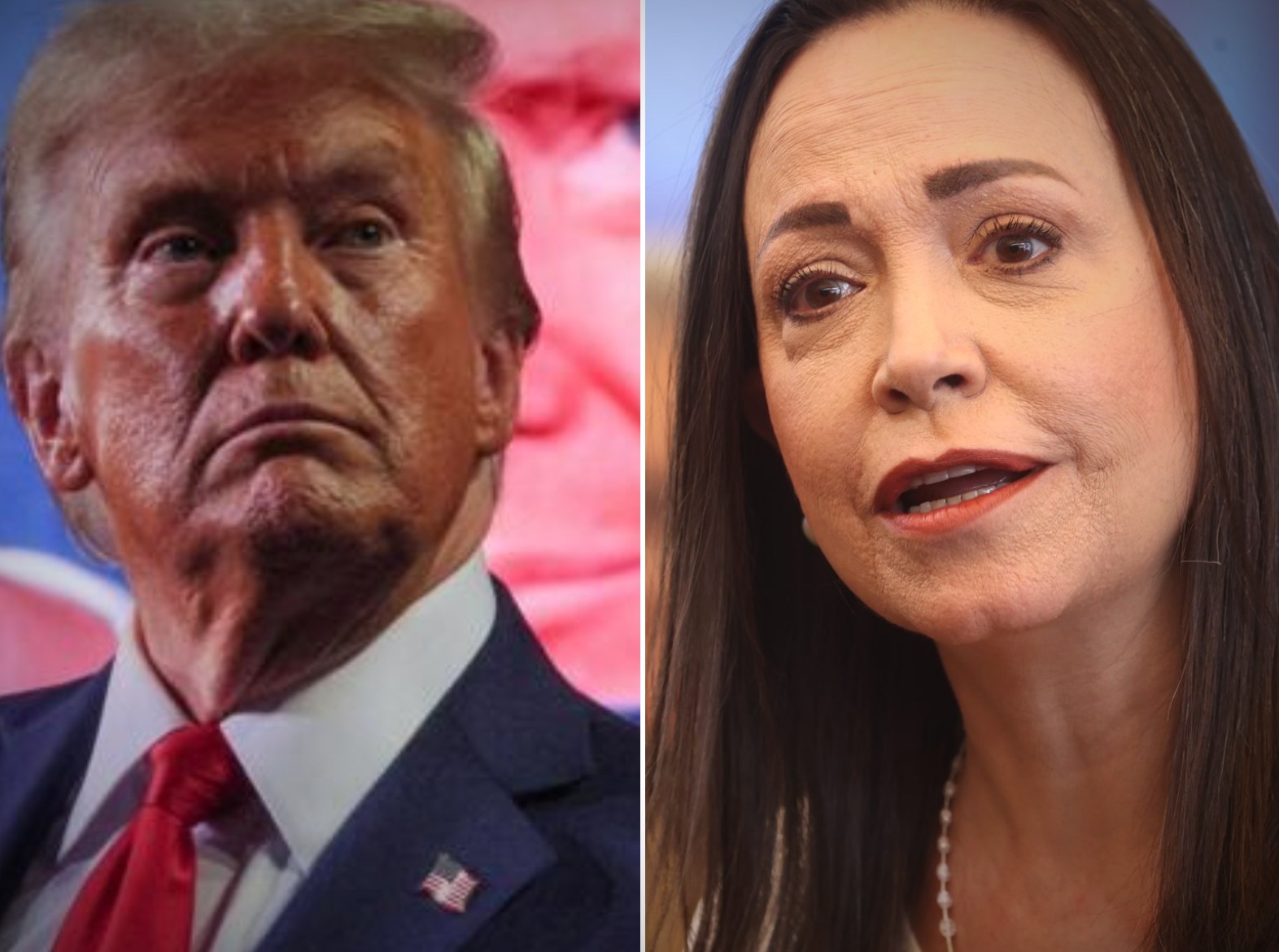Machado tras la victoria de Trump: “Que haga lo que corresponde sobre Venezuela”