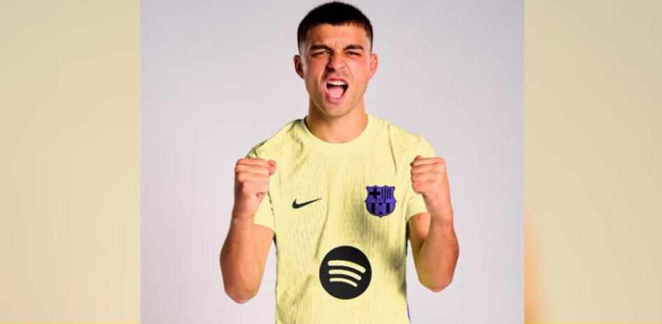 Sale a la luz la segunda camiseta del Barça 2025-26