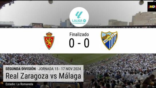 Un Real Zaragoza sin ideas se vuelve a nublar tras una expulsión rival en La Romareda
