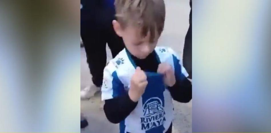Polémica en Montilivi: no dejaron entrar a un niño de 5 años con una camiseta del Espanyol