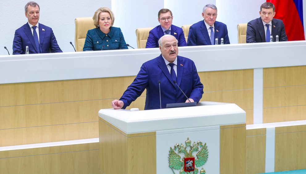Lukashenko: "Putin y yo acordamos defender nuestra patria común"