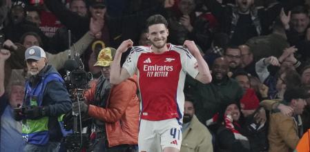 Declan Rice destrozó al Real Madrid con un magistral doblete de falta