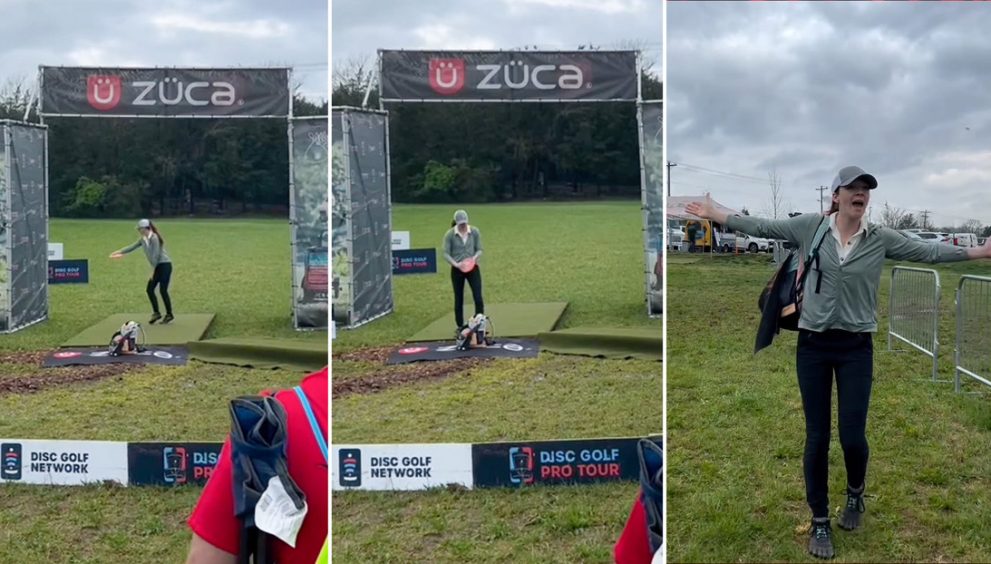 "Esto es más grande que yo": Golfista de disco se niega a competir contra mujer trans (VIDEO)