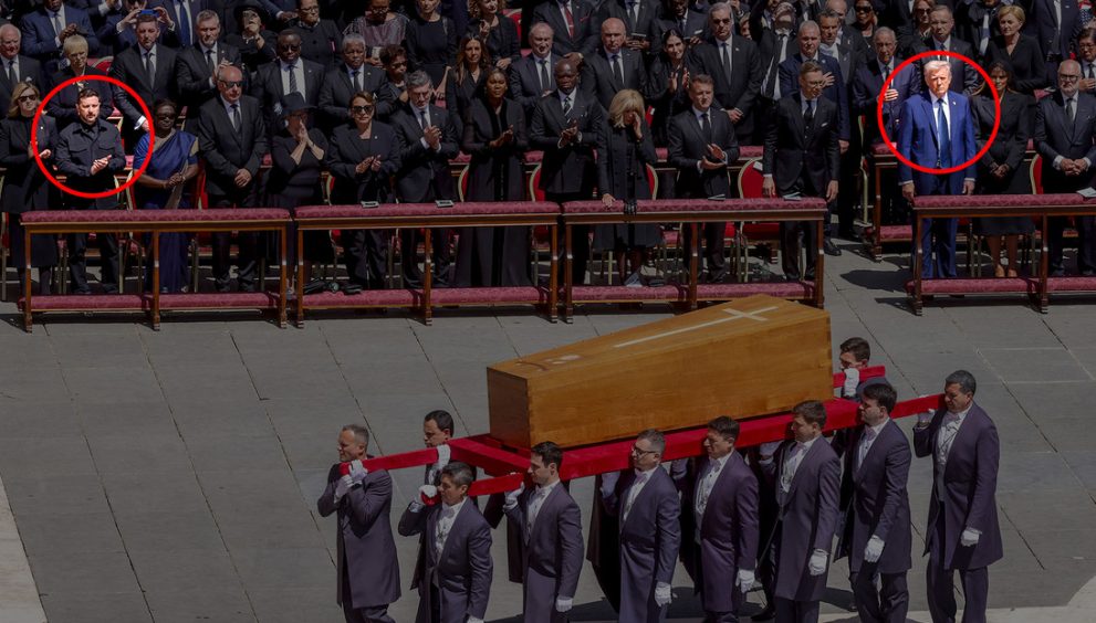 El Vaticano violó el protocolo para Zelenski