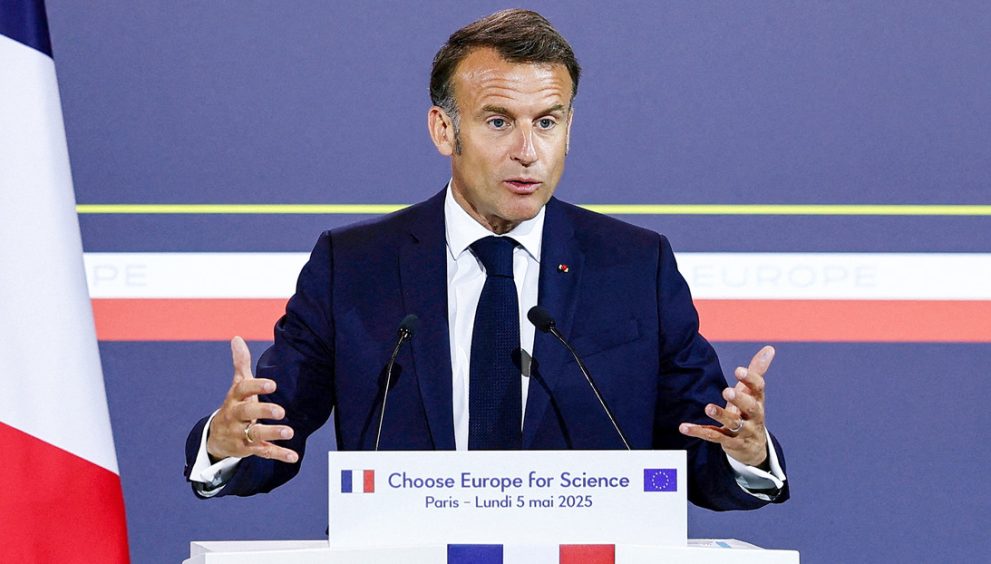 Macron lanza millonario proyecto para atraer investigadores extranjeros ante recortes de Trump