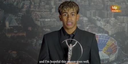 Lamine Yamal ha sido galardonado con el prestigioso Premio Laureus a la mejor revelación del año, un reconocimiento que premia el impacto global de su irrupción en el fútbol de élite.