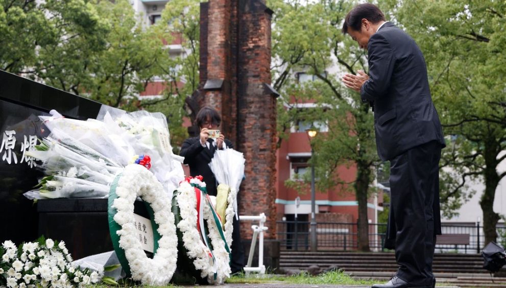 Reina el olvido en el aniversario del bombardeo de Nagasaki en Japón: nadie menciona a EE.UU.